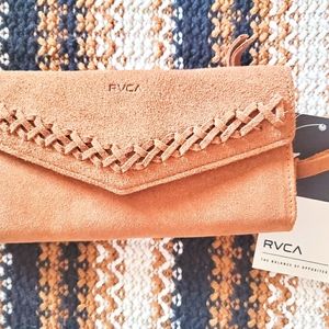 RVCA LULUA SUEDE WALLET